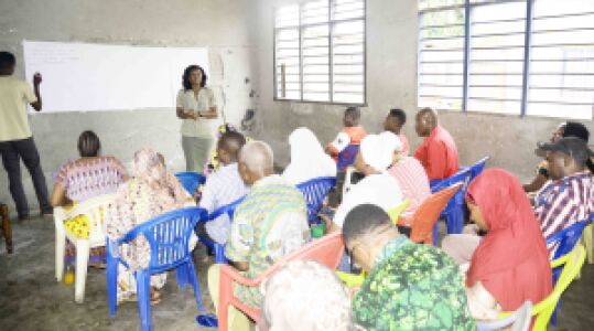 Community Meeting Highlights from DARAJA Project in Kombo Settlement